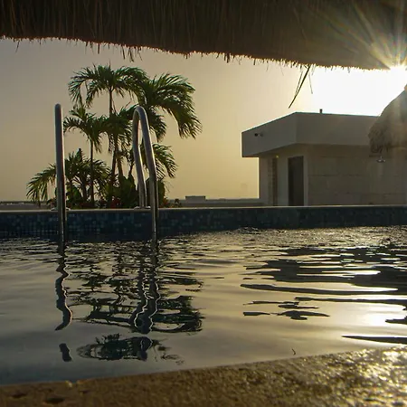 Aldea Zama Loft With Pool 10Min Away From The Beach