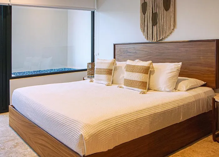 Aldea Zama Loft With Pool 10min Away From The *
