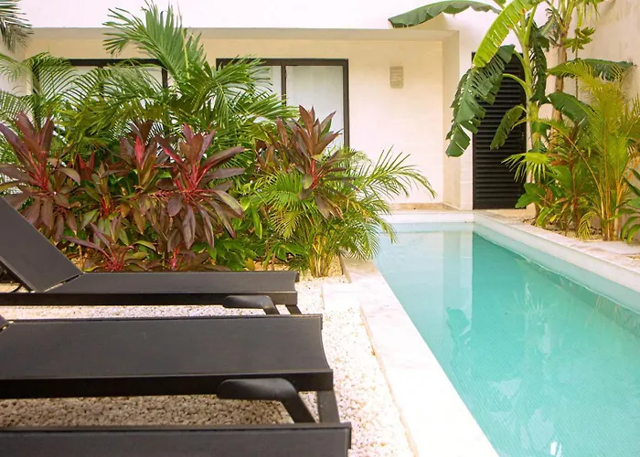 Aldea Zama Loft With Pool 10min Away From The Apartment Tulum
