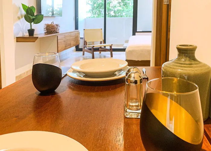 Apartment Aldea Zama Loft With Pool 10min Away From The