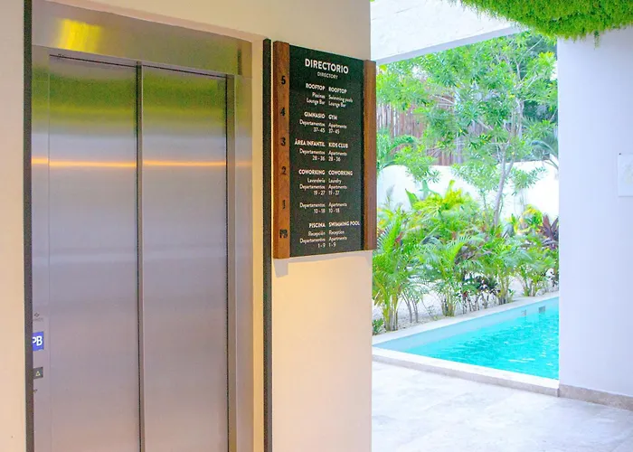 Apartment Aldea Zama Loft With Pool 10min Away From The *