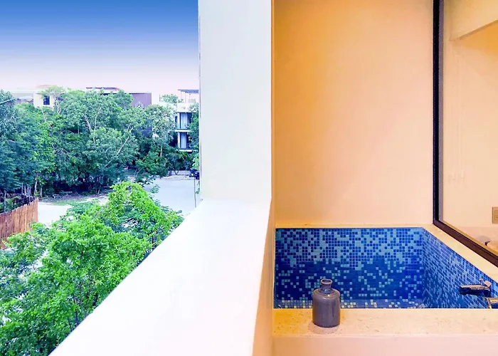 Aldea Zama Loft With Pool 10min Away From The Apartment Tulum