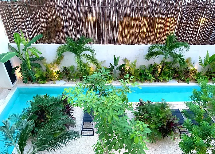 Aldea Zama Loft With Pool 10min Away From The Apartment Tulum
